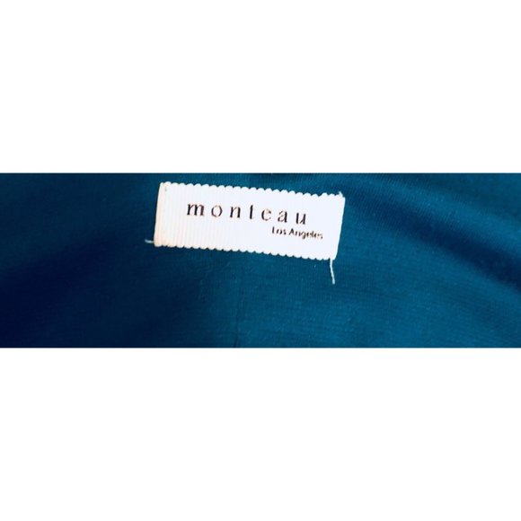 ModCloth Monteau LA Emerald Peplum Jersey Dress Size Large - Picture 4 of 4